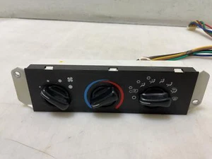 Jeep TJ Wrangler Fan Heater Temp Control Panel w AC P55056558AA 2005-2006 168220 - Picture 1 of 5