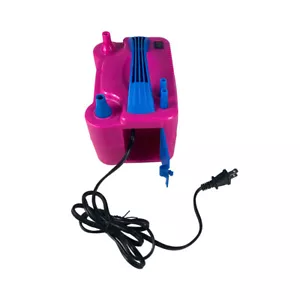 Power Electric Balloon Pump Dual Nozzle Air Blower Inflator for Portable Balloon - Picture 1 of 12