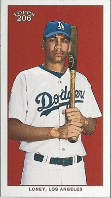 2003 Topps 206 James Loney #422 Los Angeles Polar Bear Series Red Mini  - Image 1 of 2