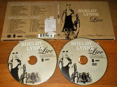 SHELBY LYNNE - LIVE deluxe Edition CD+DVD-DigiPak  Folk/Country - Bild 1 von 3