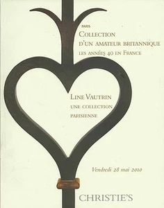 CHRISTIE'S Line Vautrin Design Boxes Mirrors Jewelry Lalanne Auction Catalog 10 - Imagen 1 de 2