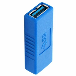 USB 3.0 / 2.0 Adapter A-Typ Buchse auf Buchse Kupplung I2H4 Verbinde USB G4C5 - Afbeelding 1 van 12
