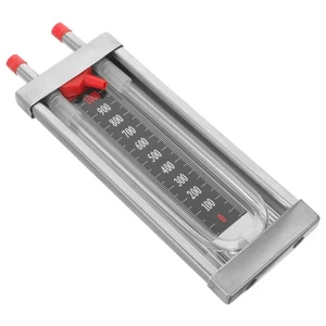 Manómetro en forma de U Manómetro Tubo de presión Columna de agua Regulador de metal - Imagen 1 de 12