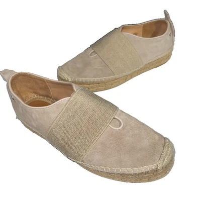 Slip on Fall Rag & Bone 'Nina' Espadrille tamanho UE 39,5 EUA 9,5 camurça fumaça - Imagem 1 de 4