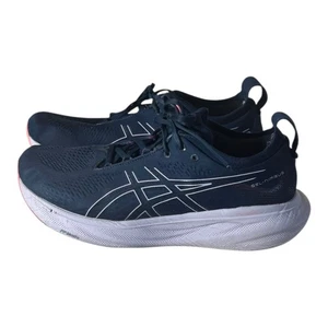 Asics Gel-Nimbus 25 Running Shoes Women's 12.5 Navy Blue Sneakers Athletic - Picture 1 of 7