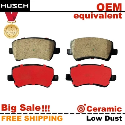 OEM 4pcs Rear Carbon Fiber Ceramic Brake Pads for VOLVO XC60 2010 - 2017 - Image 1 of 4