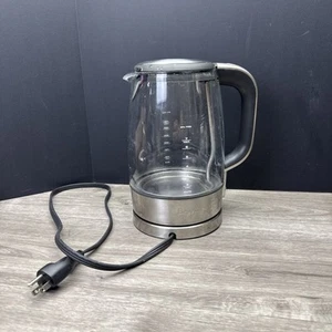 Breville Clear Glass Electric Kettle 7 Cup Capacity Model BKE595XL - Picture 1 of 8
