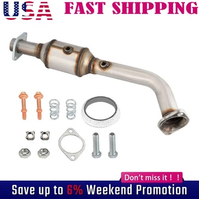 Exhaust For 2003-2011 Honda Element 2.4L New Replacement Stainless Steel Foto 1 de 4