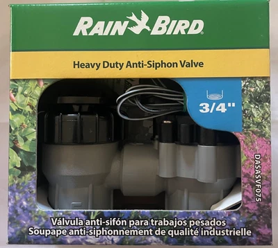Rain Bird 3/4-inch Heavy Duty Anti-Siphon Valve /Flow Control - Image 1 of 4