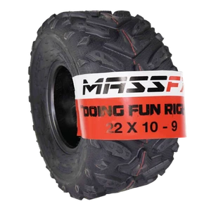 Neumático trasero amoladora MASSFX 22x10-9 para ATV, UTV y SxS en tierra blanda/dura - Imagen 1 de 8