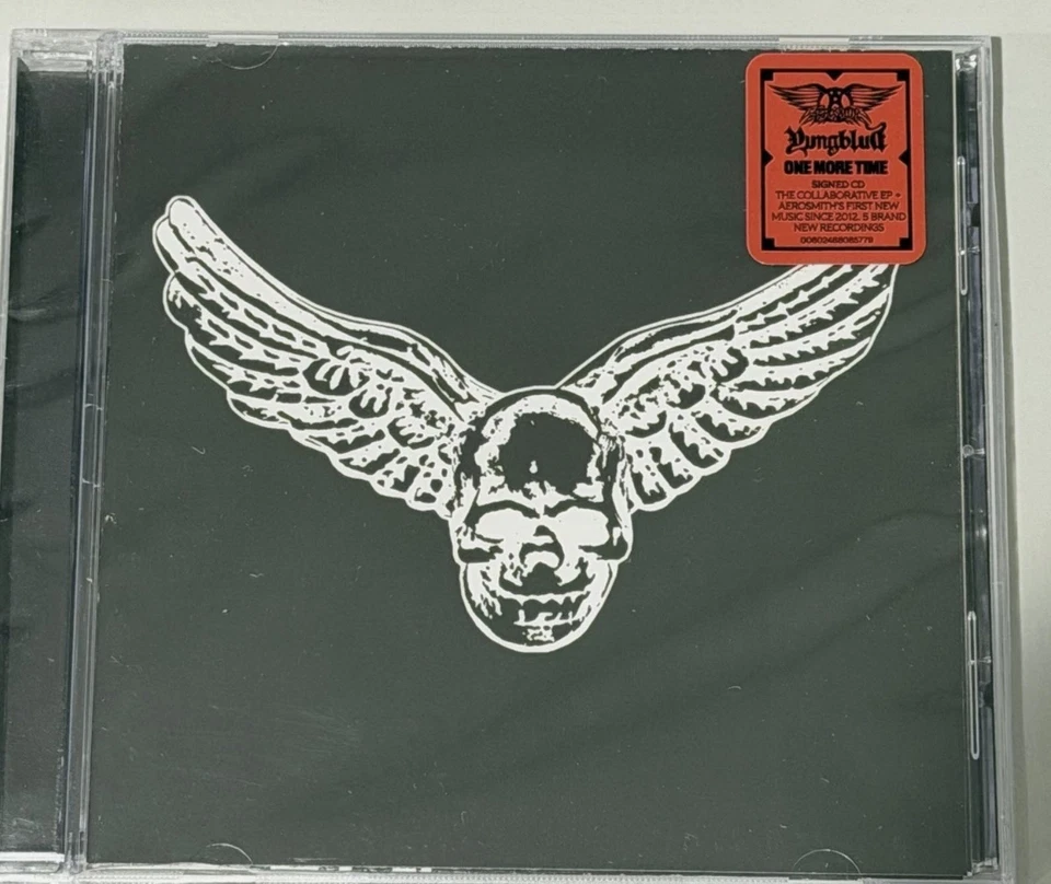 Aerosmith & YUNGBLUD **One More Time **BRAND NEW FACTORY SEALED SIGNED CD