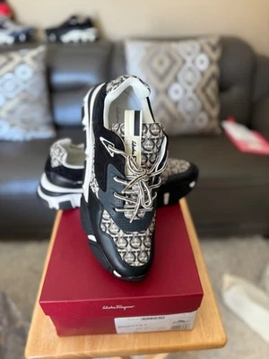 Salvatore Ferragamo Booster 男式运动鞋 13 码 — 第 1/4 张图片