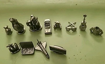 Monopoly 12 Piece Mixed Set ( Elvis, Scooby Doo, Disney, Electronic Banking) - Image 1 of 4