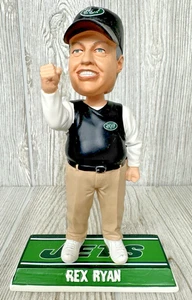 REX RYAN Head Coach NY Jets NFL Bobblehead Limited Edition New Numbered - Picture 1 of 15