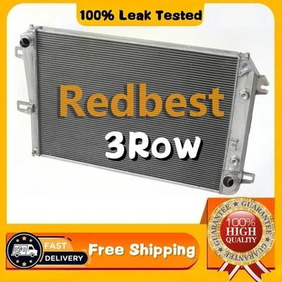 3Row Radiator For 2006-2010 Chevrolet Silverado 3500 HD w/ 6.6L Duramax LBZ/LMM - Imagem 1 de 4