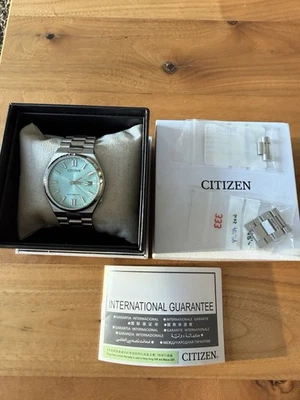 Citizen NJ0200-50L Tiffany Blue Dial Automatik Unisex Uhr - Bild 1 von 4