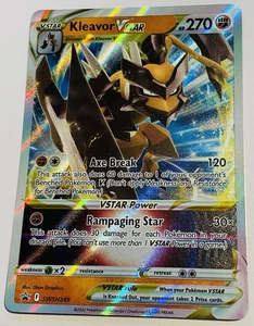 Kleavor VSTAR SWSH249 SWSH: Sword & Shield Promo Cards Holo - Picture 1 of 2