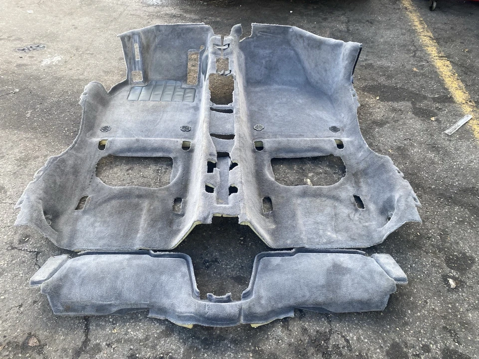 Juego de alfombras delanteras + traseras gris piedra OEM Porsche 987 Cayman Boxster 2006-12 Foto 1 de 4