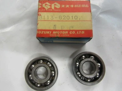SUZUKI TC125 TS185 TS100 TM250 TC100 RM370 RODAMIENTO OEM NOS 08113-62010 Foto 1 de 2