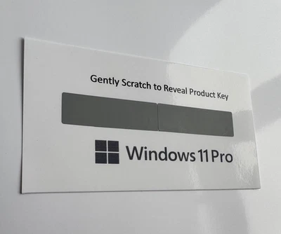Genuine Windows 11 Pro Key Card | Dispatch Next Day 🚚 - Image 1 of 4
