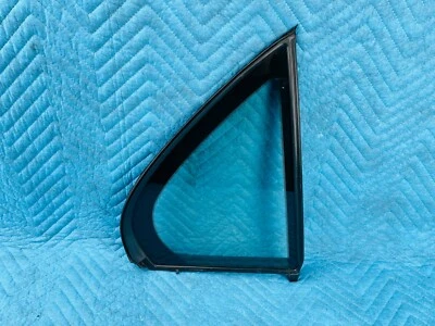 Vidrio de ventilación de puerta trasera Lexus LS430 con sello lado del pasajero templado 2001-2006 OEM Foto 1 de 4