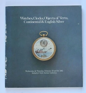 Sotheby's 4542Y Watches, Clocks, Objects of Vertu, Continental & English Silver - Picture 1 of 12