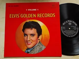 ELVIS PRESLEY Golden Records Volume 1 *60s GERMAN SILVER BLACK RCA PRESS*NM - Foto 1 di 6