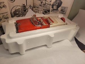 1955 Chevrolet Bel Air Convertible 1/24 w/box  Franklin Mint - Picture 1 of 4