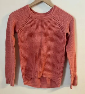 Girl’s Aeropostale Pink Knit Sweater Size XS - Picture 1 of 5