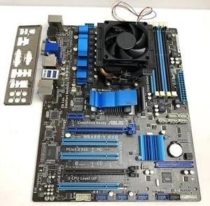 Płyta główna ASUS M5A88-V EVO Rev:1.0 - ATX DDR3 Socket AM3+ - Osłona gniazda/chłodnica - Zdjęcie 1 z 4