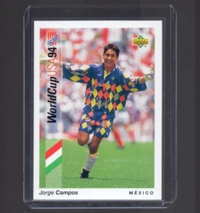 JORGE CAMPOS 1994 Upper Deck World Cup Soccer Card MEXICO #17 PSA - Picture 1 of 2