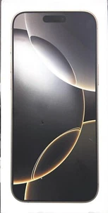 Original Apple Empty Box iPhone 16 Pro Max Desert Titanium - Picture 1 of 3