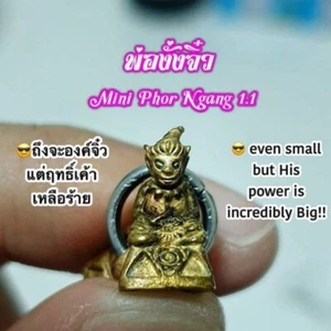 thai Amulet Pho Sri Saranggang 1.1 Model Phra Arjarn O Puttho Raksa Charm Love - Picture 1 of 6