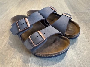 Birkenstock Arizona Kids Mocha Brown Big Kids Unisex Size EU 33 / US 2-2.5 EUC - Picture 1 of 14