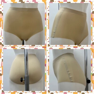Nuevo paquete de 3 calzoncillos completos Ex Avon desnudos sin VPL para dama talla 8-10 12-14 16-18 Foto 1 de 4
