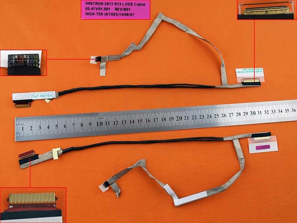 Displaykabel Bildschirm Screen Video Cable version 1 komp. für HP Probook 450 G1 - Bild 1 von 1