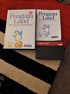 Penguin Land Sega Master System CIB  Box Manual