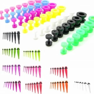 Stretching Bar Tunnel Set Stretcher Acrylic Expander Stretching Set Tunnel Set Ear Piercing  - Picture 1 of 8