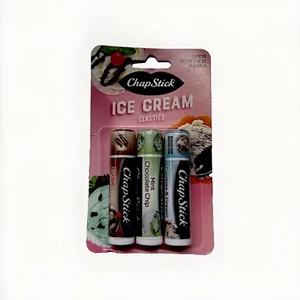 Chapstick Helado Bálsamo Labial Galletas y Crema Menta Chocolate Chip Fudge Helado - Imagen 1 de 1