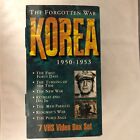 Korea 1950-1953 - The Forgotten War (Vhs 1996, Complete 7 Tape Box Set)