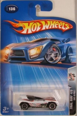 HOT WHEELS #2004-136 Cat-a-Pult Final Run long card (SLIGHTLY IMPERFECT PACKAGE) - Image 1 of 3