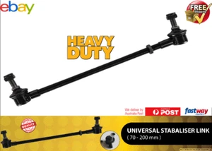 Universal Adjustable Sway Bar Link Fitment upto 200mm with 10mm ball Size - Picture 1 of 9