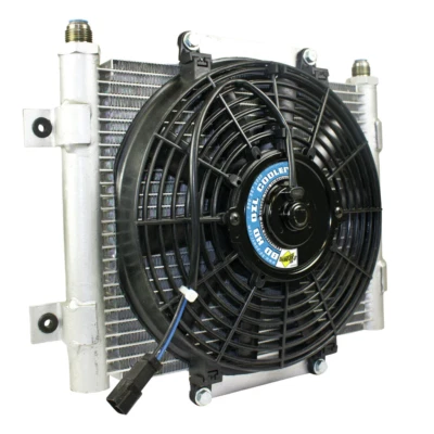 Ventilador enfriador trans de alta resistencia BD DIESEL 1300611 Xtrude Core 10 JIC conexión macho Foto 1 de 4