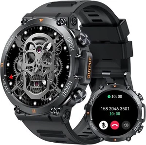Smart Watch for Men Bluetooth Call ECG Heart Rate Sleep Monitor Fitness Tracker - Picture 1 of 9