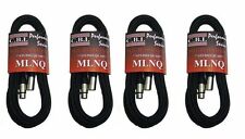 (4) 50' CBI MLNQ Studio Quad Mic Cables XLR FREE SHIPPING USA - Auth Dealer!!