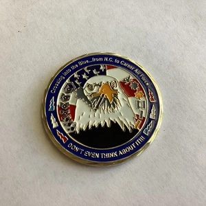 HERAUSFORDERUNGSMÜNZE KYBERNETIK F'EMA US-LUFTWAFFE PRÄSENTIERT VON COL GREGORY ROBERTS - Bild 1 von 3