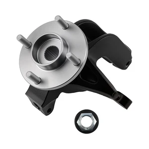 Front Left Steering Knuckle & Wheel Hub Bearing For Ford Focus 06- 10 LK003 - Picture 1 of 12