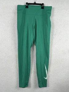 Nike One 7/8 Calzas de Entrenamiento Verde Grande DQ5560-370 tiro medio ajuste ajustado nuevas con etiquetas - Imagen 1 de 9