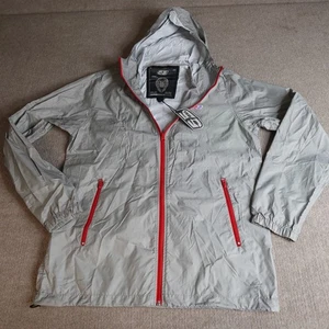55DSL Herren Jacke XL grau Full Zip Kapuze NEU - Bild 1 von 10
