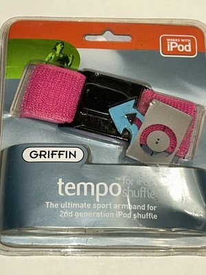 Brazalete Tempo para iPod Shuffle de 2da Generación por Griffin Nuevo en Caja NUEVO Foto 1 de 4